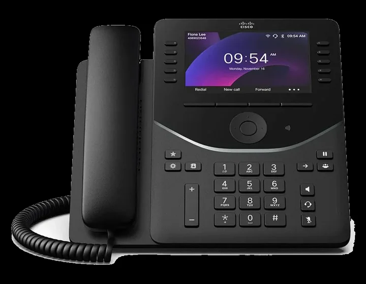 Cisco Desk Phone 9861, front view