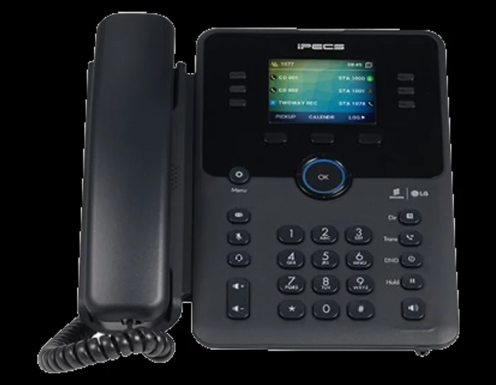 iPECS 1030i desk phone, front view