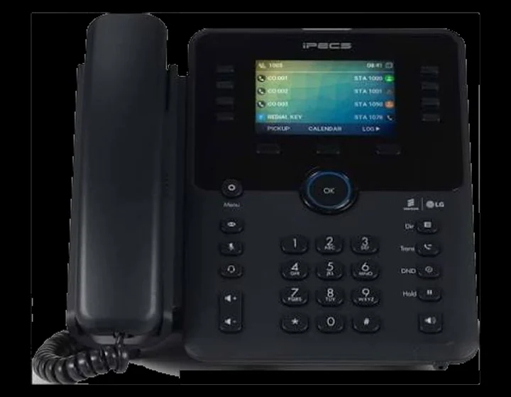 iPECS 1040i desk phone, front view